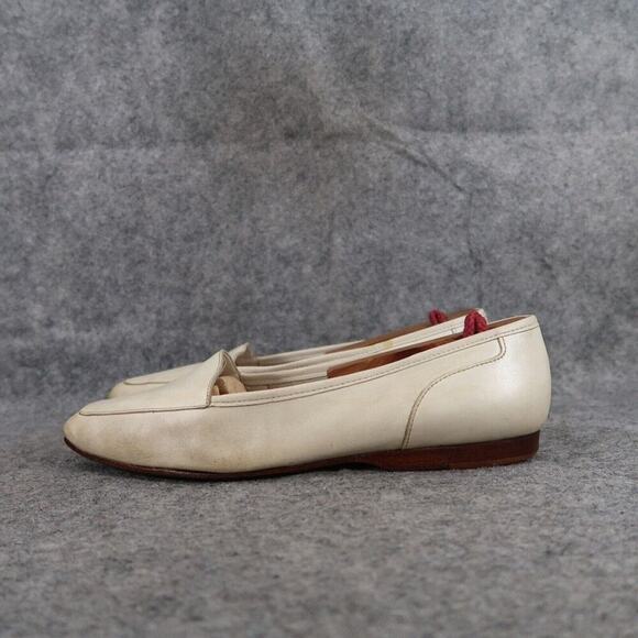 Enzo Angiolini Shoes Women 8 Flats Slip On Loafer Classic Leather Fashion Career - Picture 5 of 16